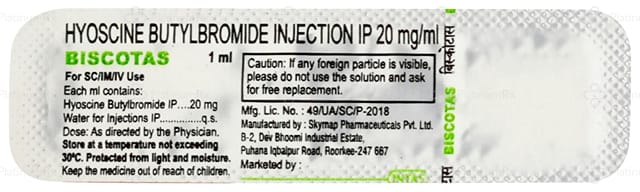 Biscotas 20mg Injection 1ml