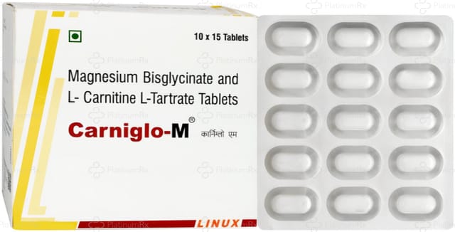 Carniglo M 500/350mg Tablet 15s