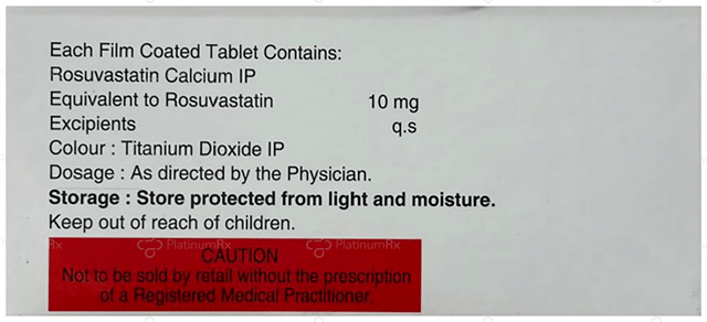 Rozostat 10mg Tablet 10s