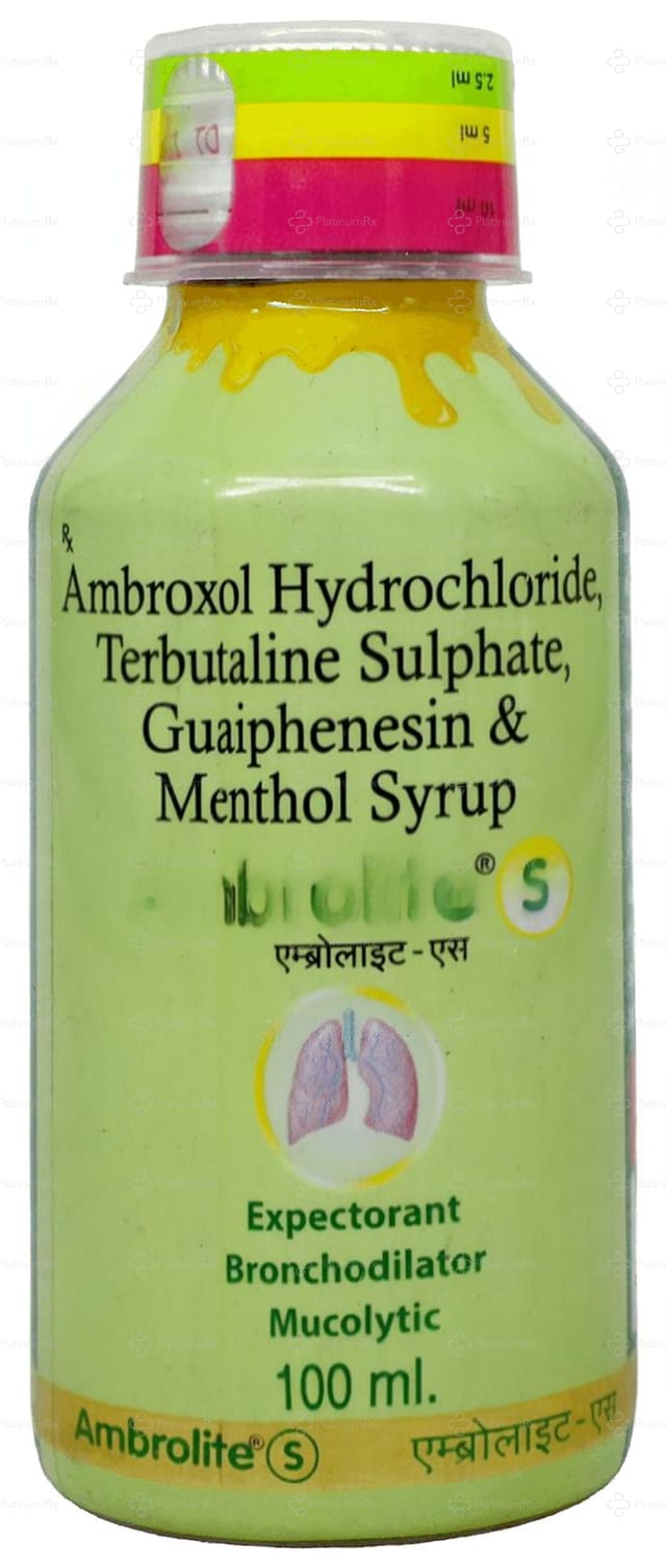 Ambrolite S Expectorant 100ml