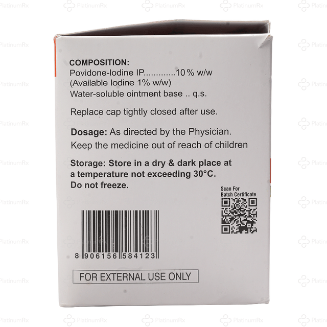 Poviforce 10% Ointment 20g