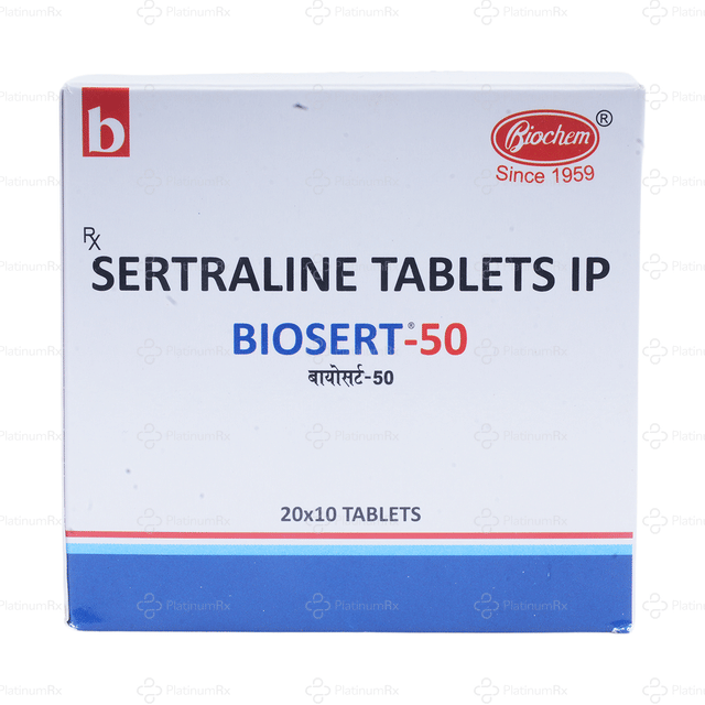Biosert 50mg Tablet 10s