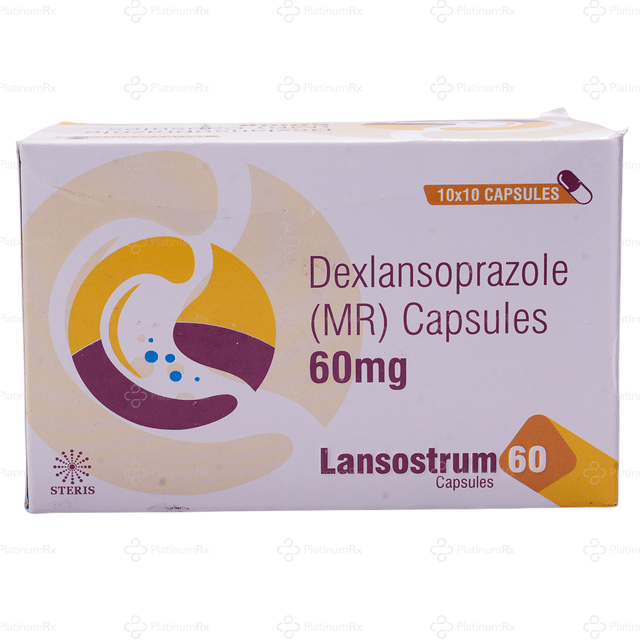 Lansostrum 60mg Capsule 10s