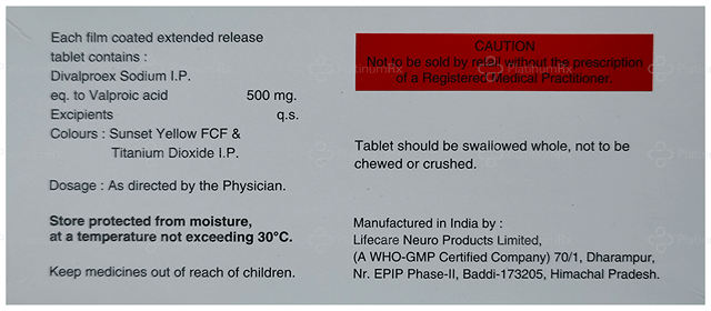 Dipwing 500mg Tablet ER 10s