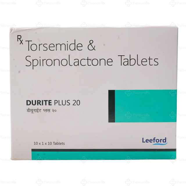 Durite plus 50/20mg Tablet 10s