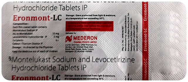 Eronmont LC 5/10mg Tablet 10s