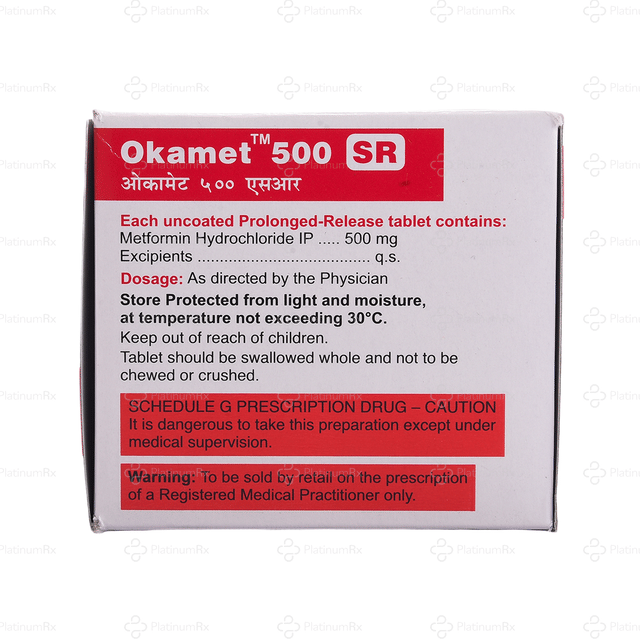 Okamet 500mg Tablet SR 15s