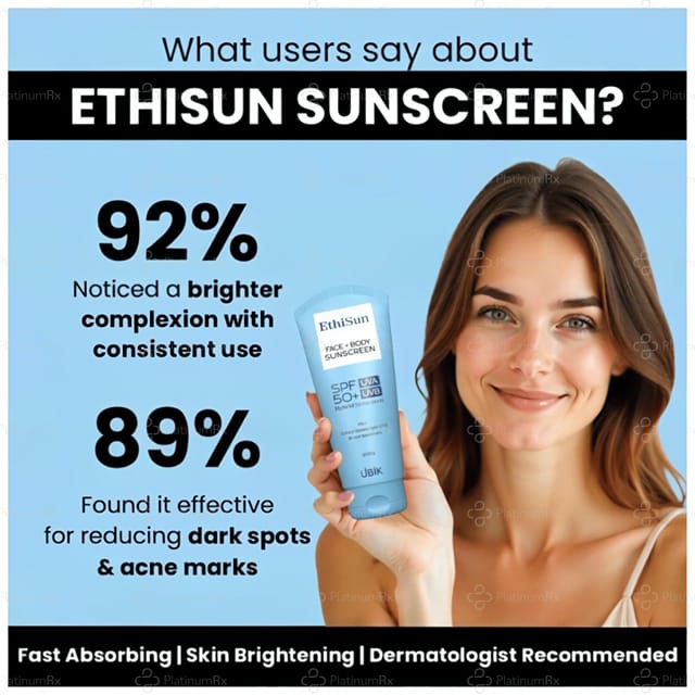 Ethisun Sunscreen SPF 50+ 200gm