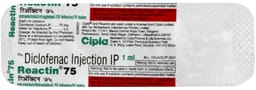 Reactin 75mg Injection 1ml