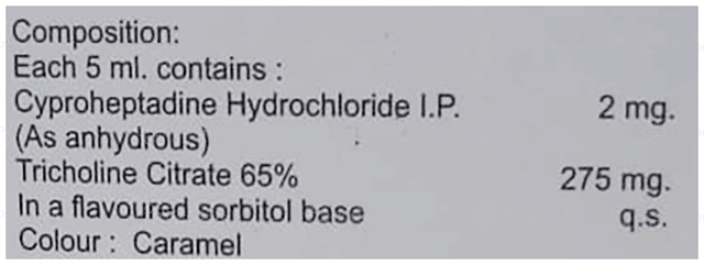 Aptipride 2/275mg Sugar Free Syrup 200ml