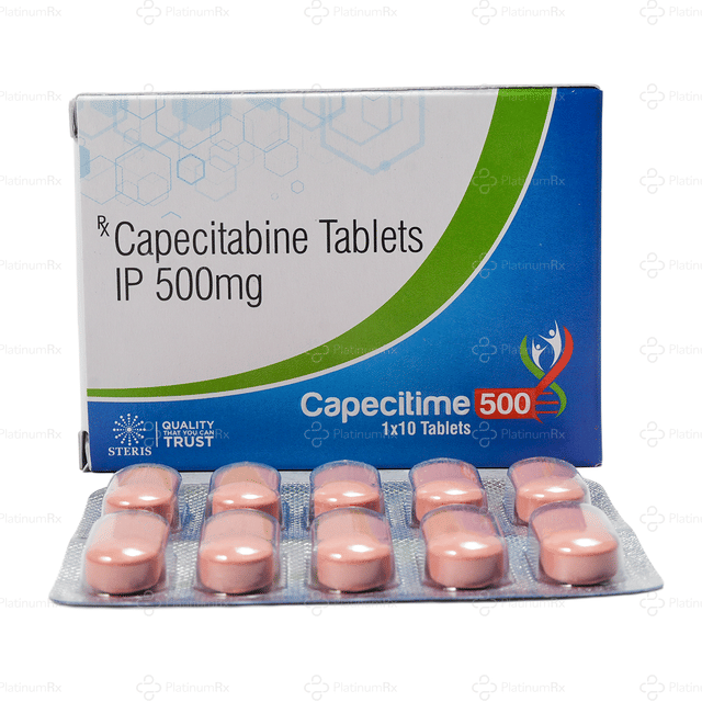 Capecitime 500mg Tablet 10s