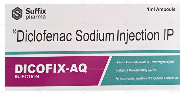 Dicofix AQ 75mg Injection 1ml