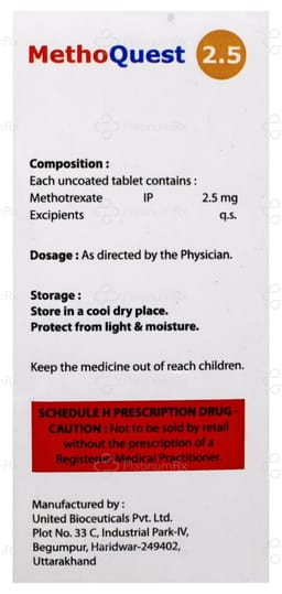 Methoquest 2.5mg Tablet 10s