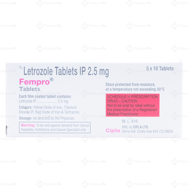 Fempro 2.5mg Tablet 10s