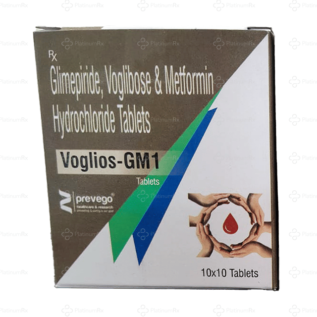 Voglios GM 1/500/0.2mg Tablet 10s