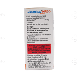 Gliclaglaze 30mg MR Tablet 10s