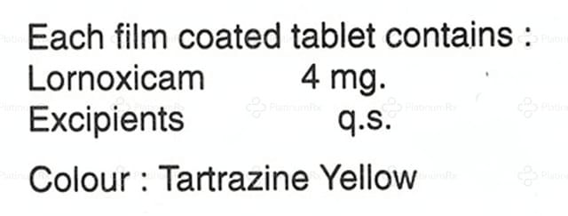 Lodol 4mg Tablet 10s