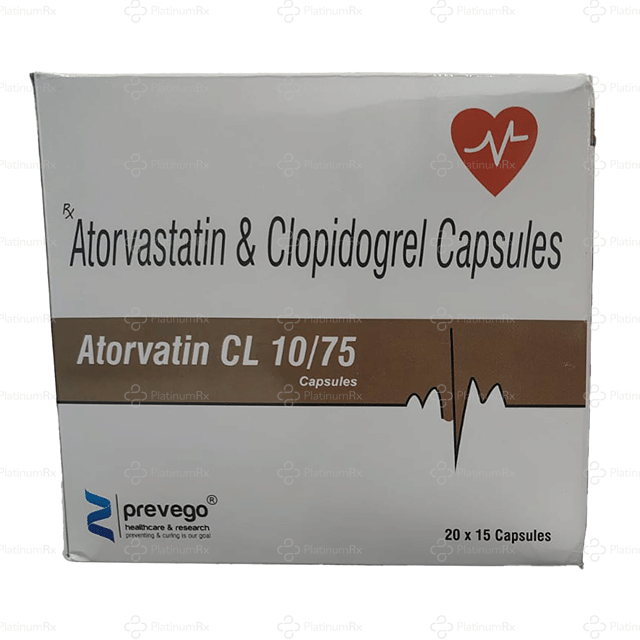 Atorvatin CL 10/75mg Tablet 15s