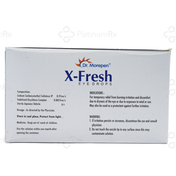 X Fresh 0.5% Eye Drop 10ml