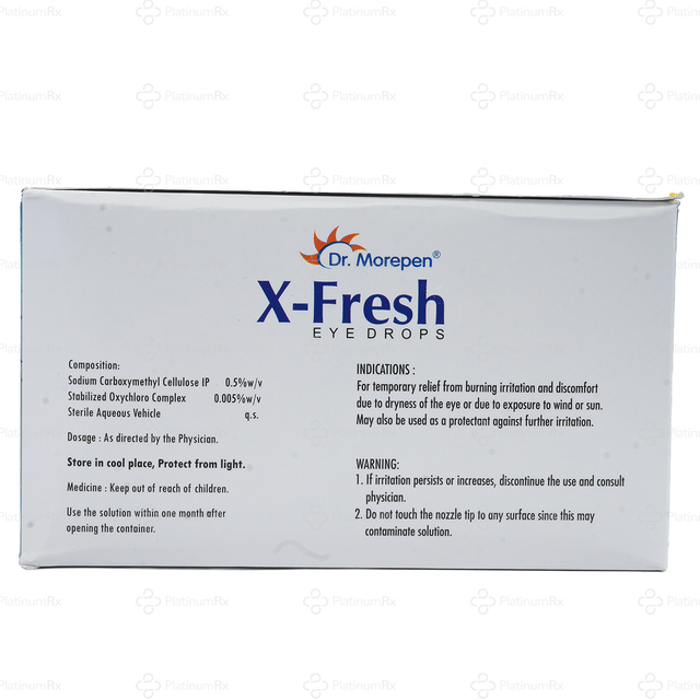 X Fresh 0.5% Eye Drop 10ml