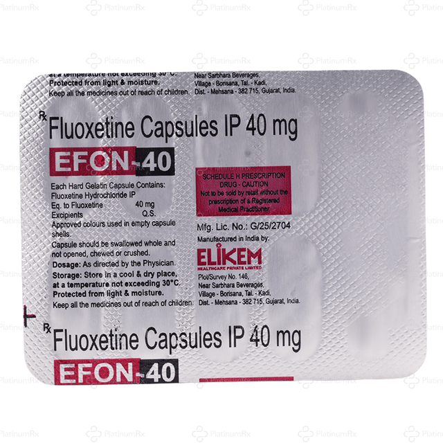 Efon 40mg Capsule 10s
