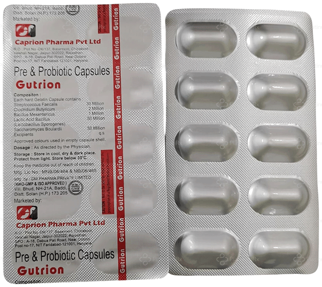 Gutrion Capsule 10s