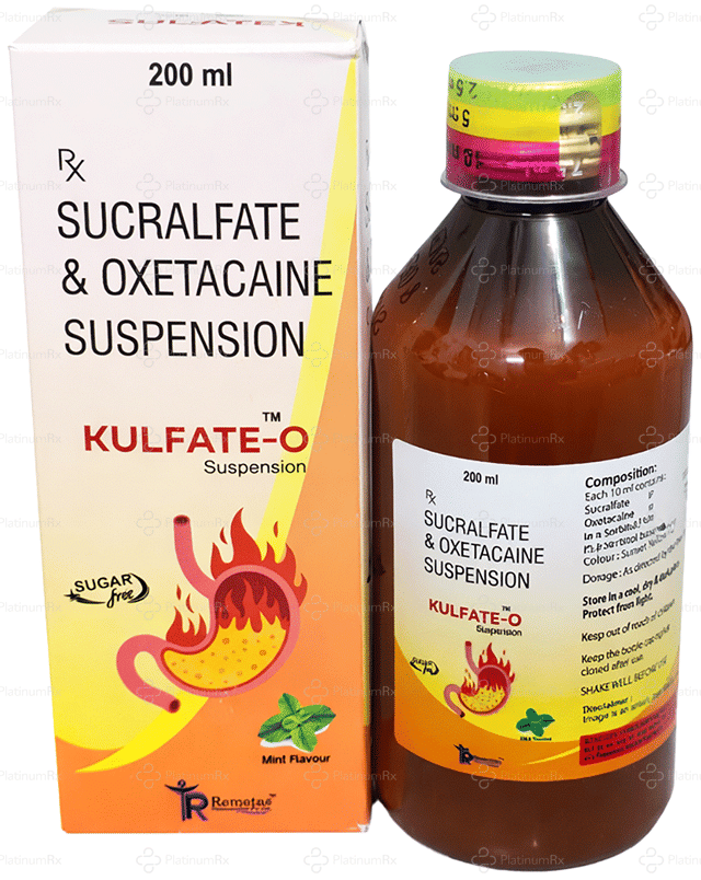 Kulfate O 20/1000mg Oral Suspension 200ml