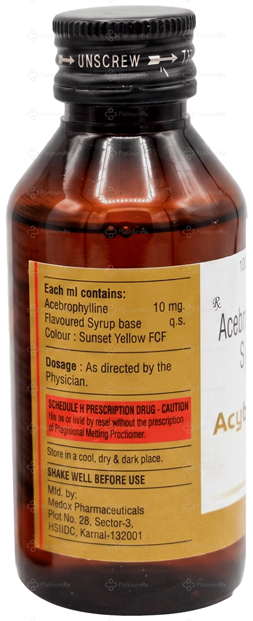 Acybronk 50mg Syrup 100ml