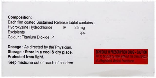 Prutrax 25mg Tablet SR 10s