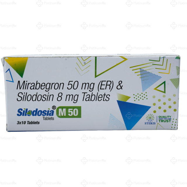 Silodosia M 50/8mg Tablet ER 10s