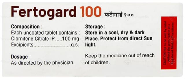 Fertogard 100mg Tablet 10s