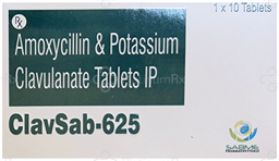 ClavSab 500/125mg Tablet 10s