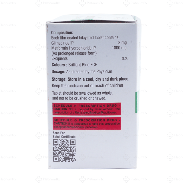 Glycoheal G 1003mg Tablet PR 10s