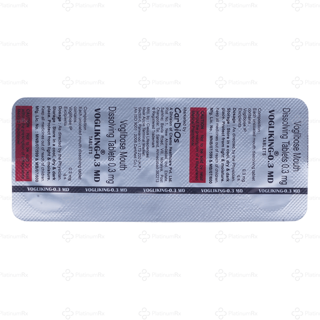 Vogliking 0.3mg Tablet MD 10s