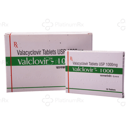 Valclovir 1000mg Tablet 10s