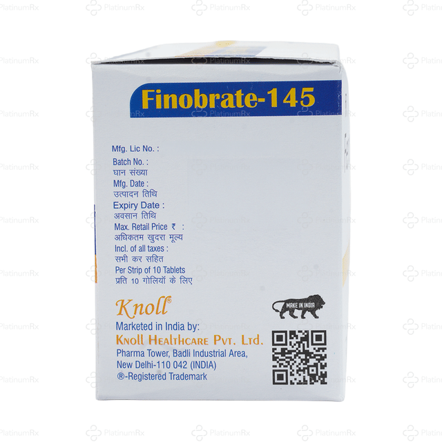 Finobrate 145mg Tablet 10s