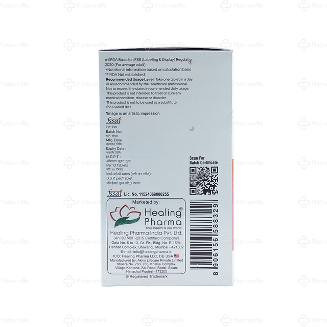 Tendobrace Forte 500/200mg Tablet 10s