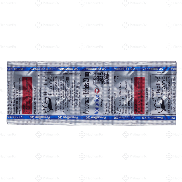 Vonadice 20mg Tablet 10s