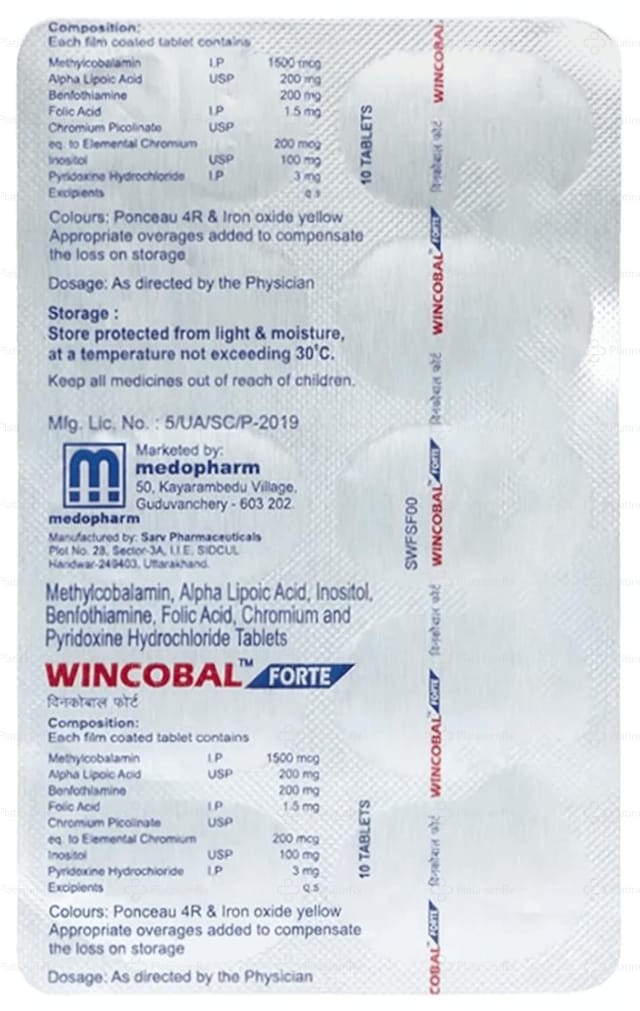 Wincobal Forte Tablet 10s