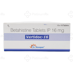 Vertidoc 16mg Tablet 10s