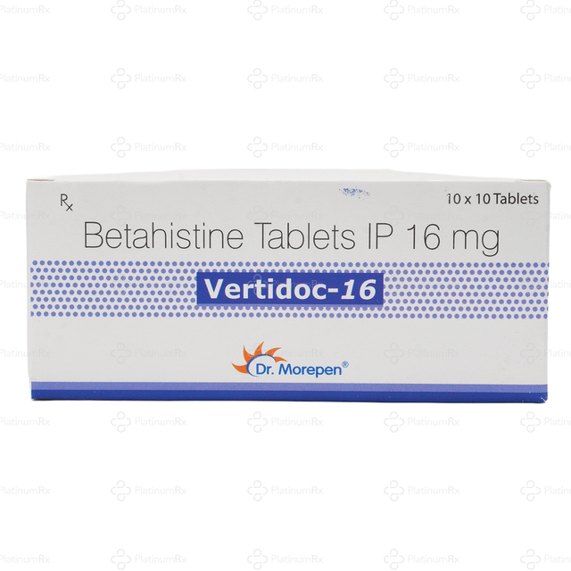 Vertidoc 16mg Tablet 10s