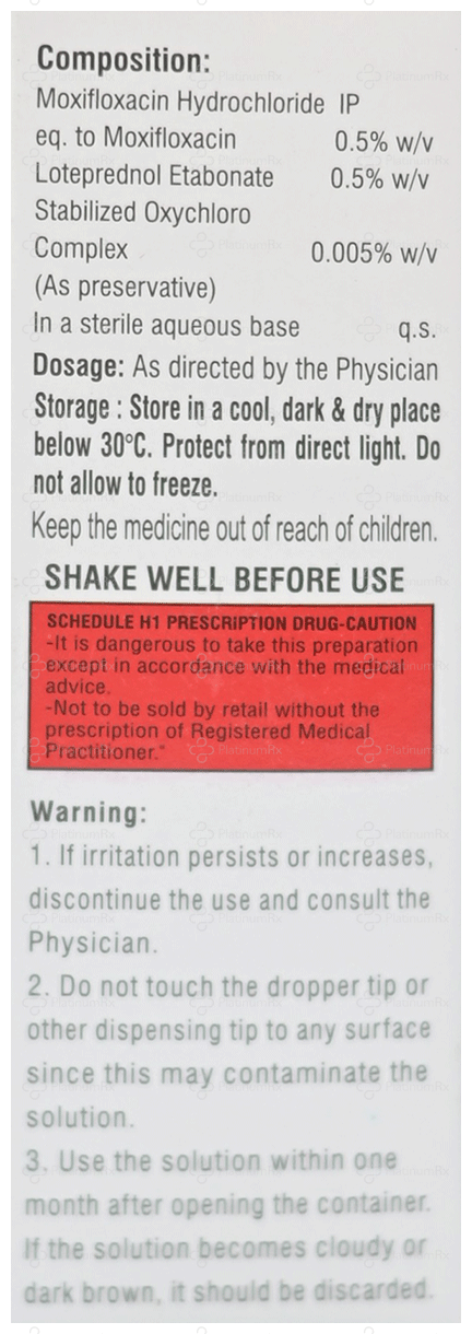 Ochimox L Ophthalmic Suspension BAK Free 5ml