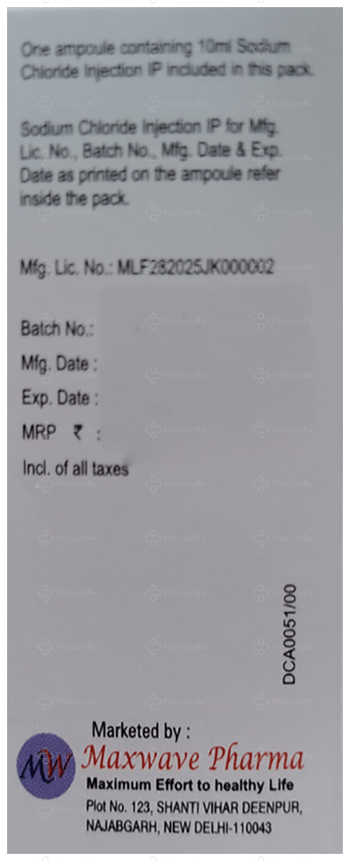 Topwave 40mg Injection 1s