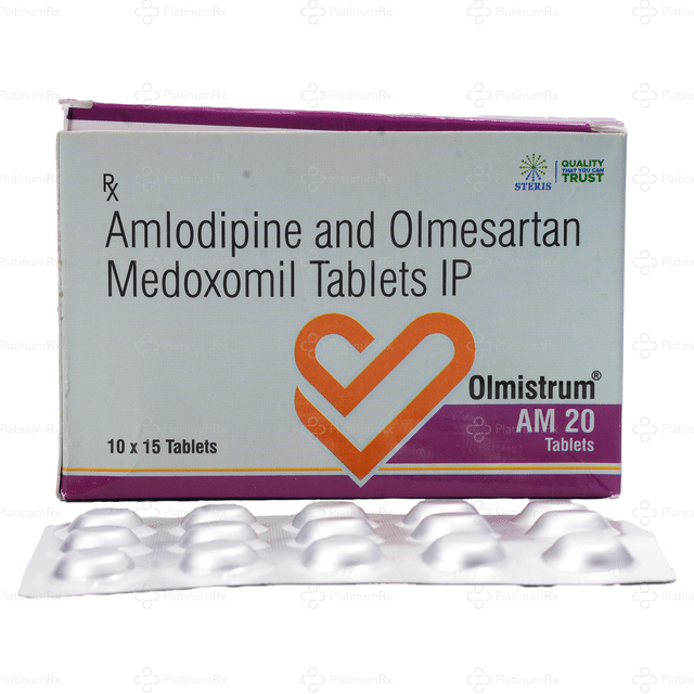 Olmistrum AM 20/5mg Tablet 15s