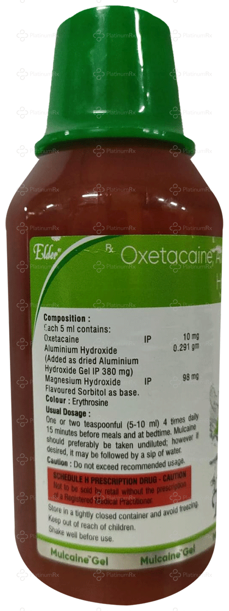 Mulcaine Mint Sugar Free Oral Suspension 200ml