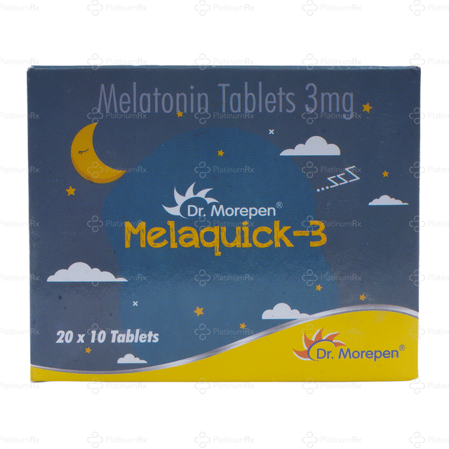 Melaquick 3mg Tablet 10s