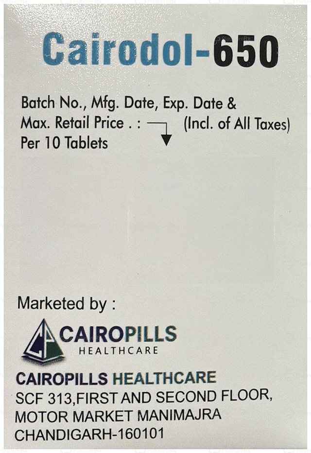 Cairodol 650mg Tablet 10s