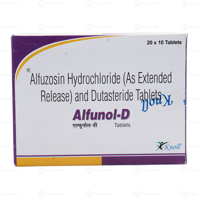 Alfunol D 10/0.5mg Tablet ER 10s