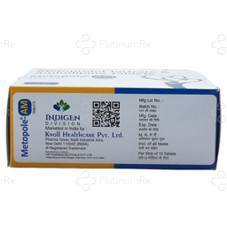 Metopole AM 5/50mg Tablet 10s
