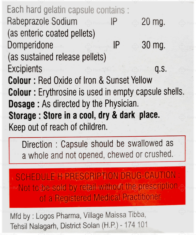 Oxyrab DSR 30/20mg Capsule SR 10s
